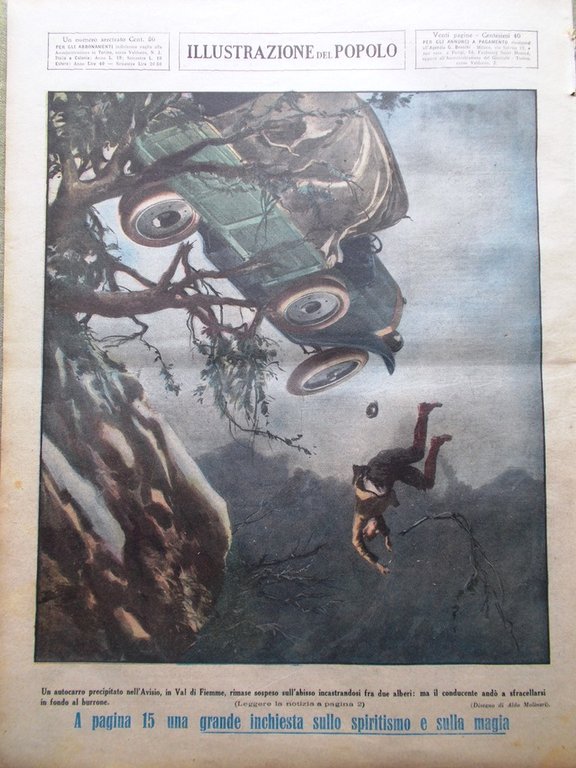 Illustrazione del Popolo 24 Luglio 1932 Sharkey Boxe Malefici Sortilegi …