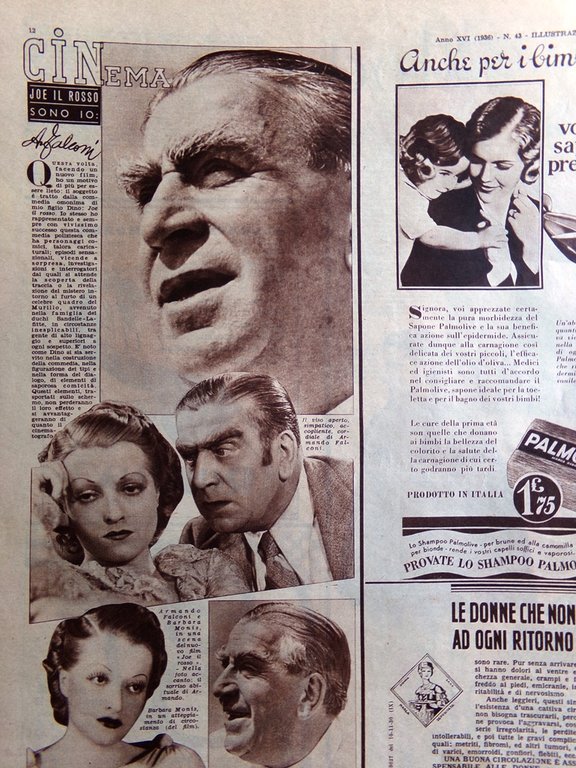 Illustrazione del Popolo 24 Ottobre 1936 East End Gombos Nuvolari …