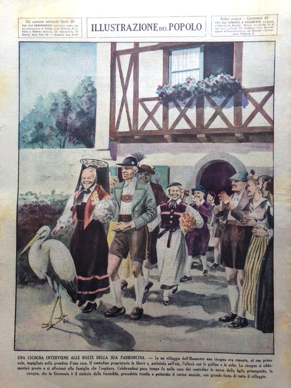 Illustrazione del Popolo 24 Ottobre 1937 Spagna Nazionale Barbera Tartufi …