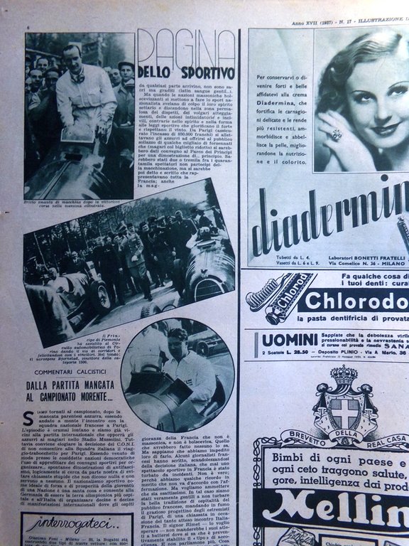 Illustrazione del Popolo 25 Aprile 1937 Gramigna Tintoretto Donne Soldato …