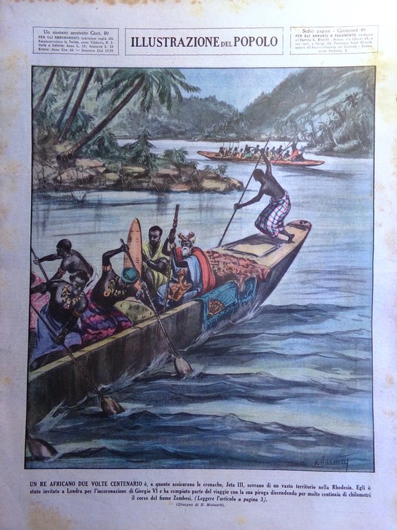 Illustrazione del Popolo 25 Aprile 1937 Gramigna Tintoretto Donne Soldato …