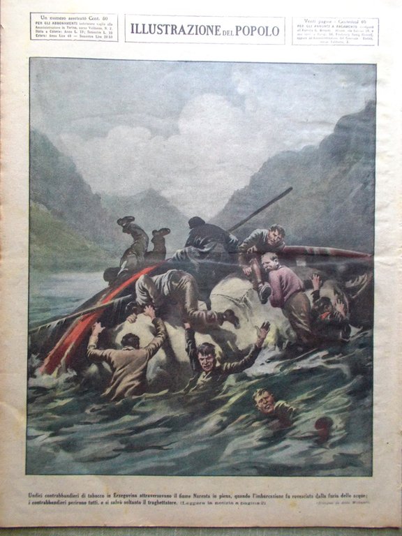 Illustrazione del Popolo 25 Dicembre 1932 Natale Regalo Lotterie Amanti …