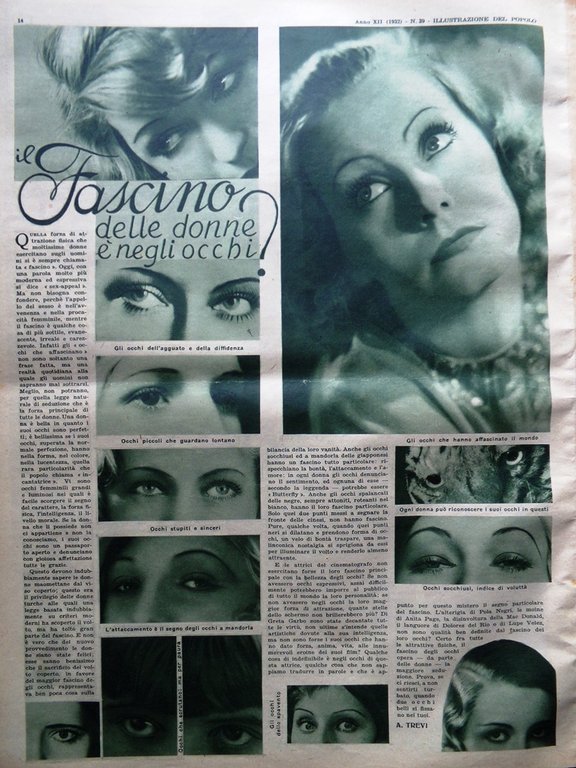 Illustrazione del Popolo 25 Settembre 1932 Chevalier Angkor Magia Nera …