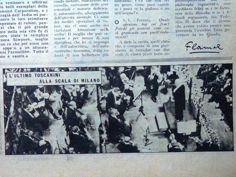 Illustrazione del Popolo 25 Settembre 1949 Tito Rachele Mussolini Mustaccia …