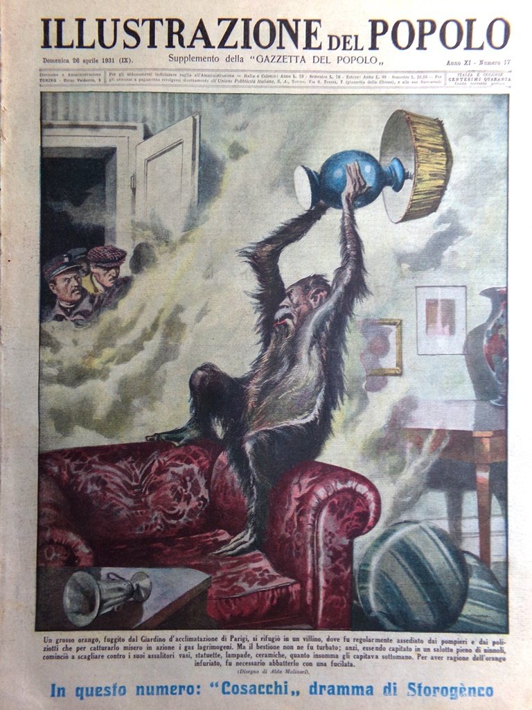 Illustrazione del Popolo 26 Aprile 1931 Helm Mille Miglia Tommaso …