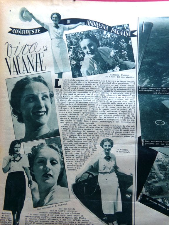 Illustrazione del Popolo 26 Giugno 1938 Italia Mondiali Televisione Pagnani … | Immagine Gallery 4