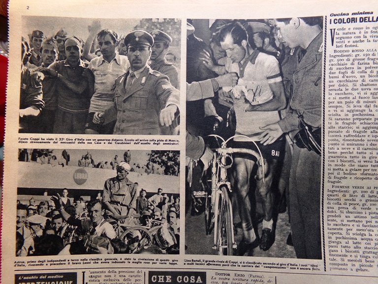 Illustrazione del Popolo 26 Giugno 1949 Trieste Italiana Accademia Cucina …