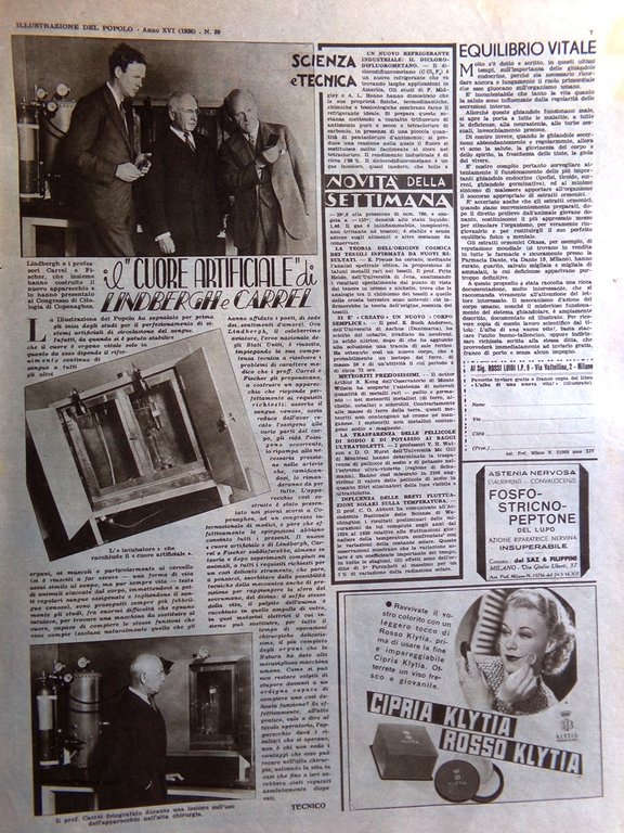 Illustrazione del Popolo 26 Settembre 1936 Donne Wagner Hitler Cuore …