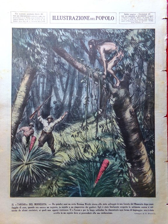 Illustrazione del Popolo 26 Settembre 1936 Donne Wagner Hitler Cuore …