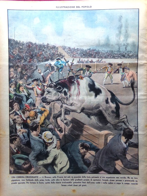 Illustrazione del Popolo 27 Agosto 1939 Ciclismo Danzica Caterina Medici … | Immagine Gallery 3