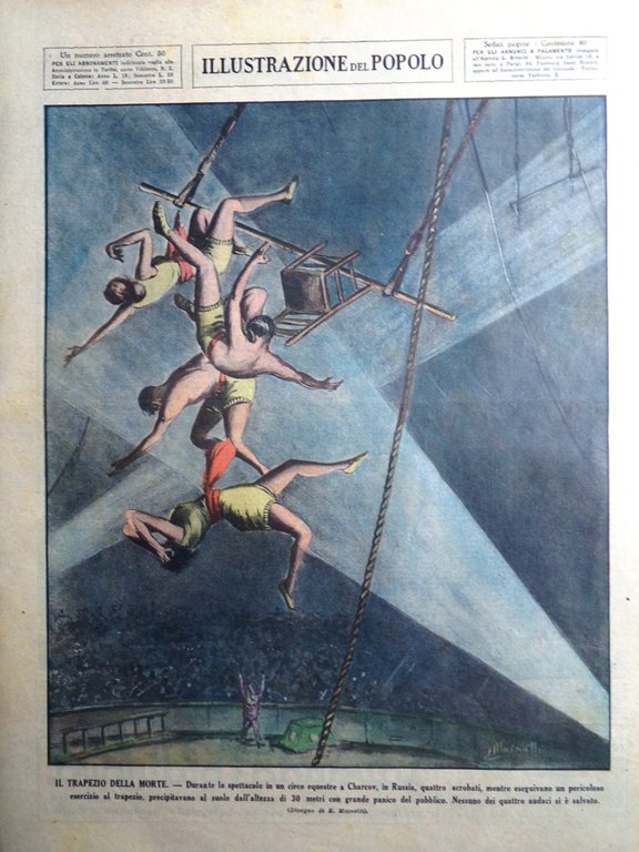 Illustrazione del Popolo 27 Giugno 1936 Bersaglieri Terra Santa Eclissi …