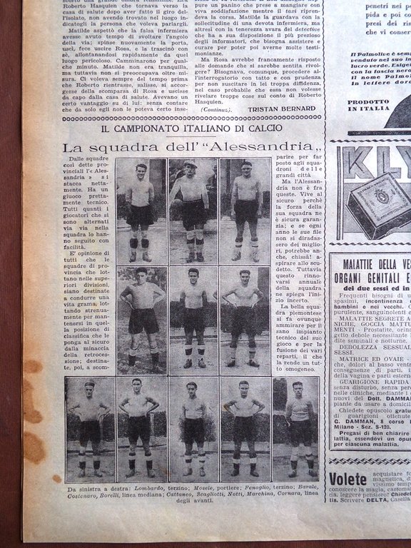 Illustrazione del Popolo 27 Marzo 1932 Fedor Saljapin Alessandria Crimea …