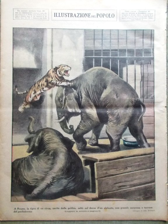 Illustrazione del Popolo 27 Novembre 1932 Proibizionismo Moglie Stalin Pensiero