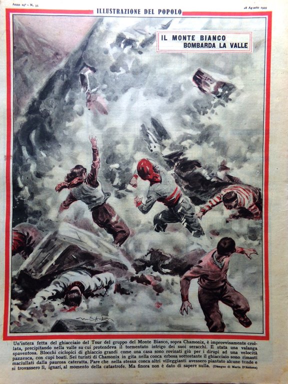 Illustrazione del Popolo 28 Agosto 1949 Figlia di Stalin Rasputin …