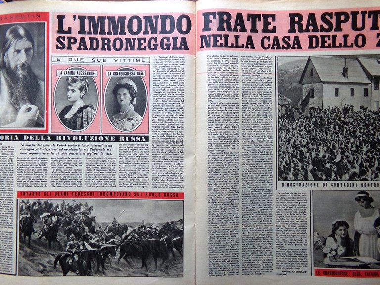 Illustrazione del Popolo 28 Agosto 1949 Figlia di Stalin Rasputin …