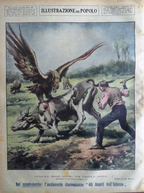 Illustrazione del Popolo 28 Febbraio 1932 Olimpiadi di Lake Placid …