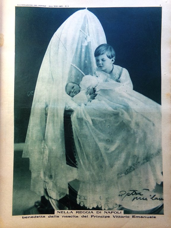 Illustrazione del Popolo 28 Febbraio 1937 Vittorio Emanuele Volto Umano …