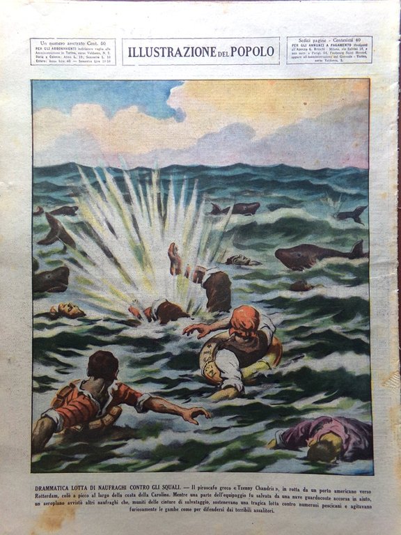 Illustrazione del Popolo 28 Novembre 1937 Nanchino Duca D'Aosta Mostra …