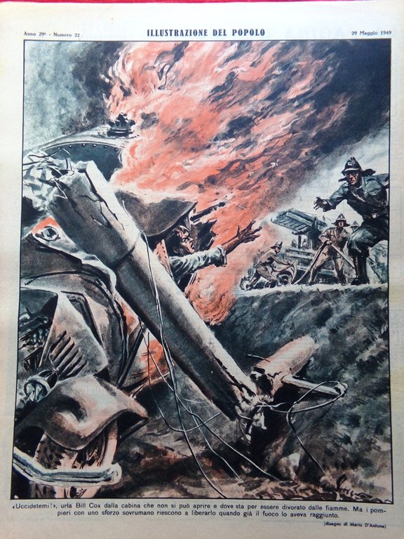 Illustrazione del Popolo 29 Maggio 1949 Maggi in Toscana Berlino …