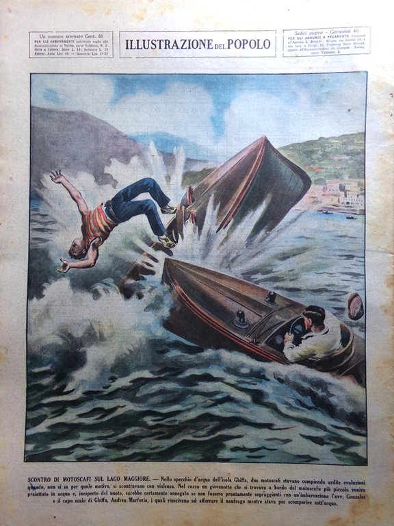 Illustrazione del Popolo 3 Ottobre 1937 Asse Duce Roma Berlino …