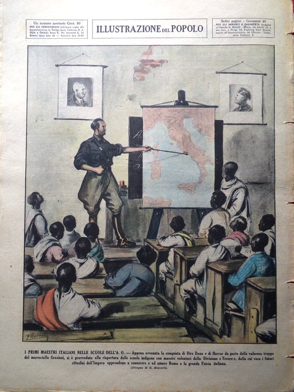 Illustrazione del Popolo 30 Maggio 1936 Leon Blum Pirandello Addis …