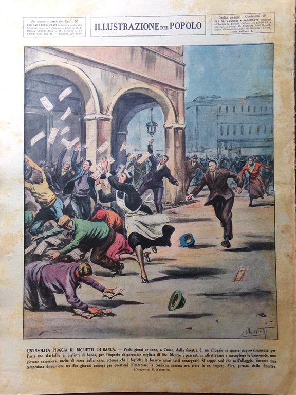 Illustrazione del Popolo 30 Maggio 1937 Morte Rockefeller Oro in …