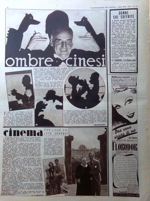 Illustrazione del Popolo 30 Maggio 1937 Morte Rockefeller Oro in …