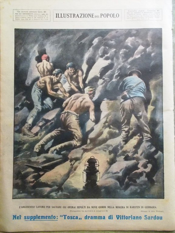 Illustrazione del Popolo 31 Gennaio 1932 Polizia Niznij Novgorod Gorki …