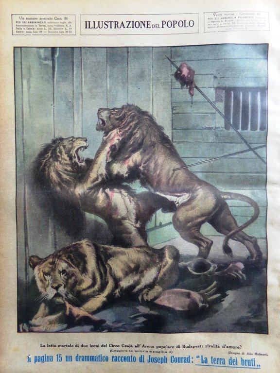 Illustrazione del Popolo 31 Luglio 1932 Scotland Yard Teatro Charleroi …