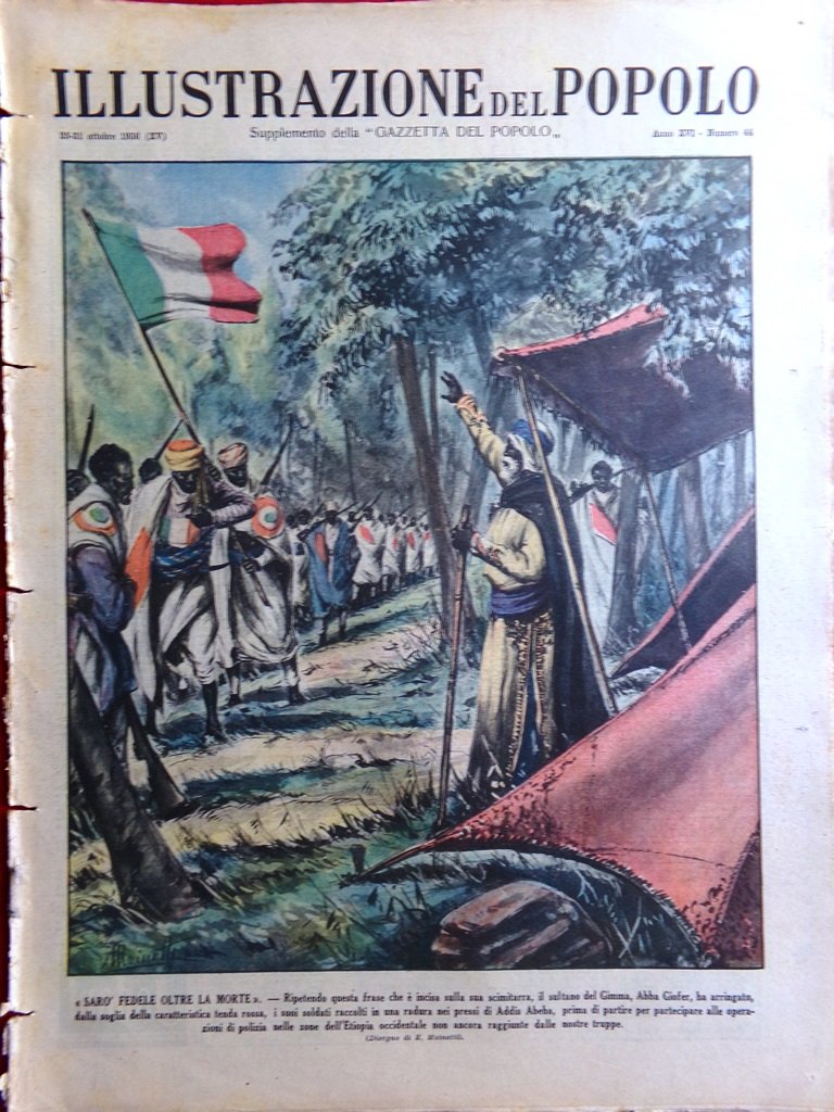Illustrazione del Popolo 31 Ottobre 1936 Corsica Leopoldo Belgio Gettoni …