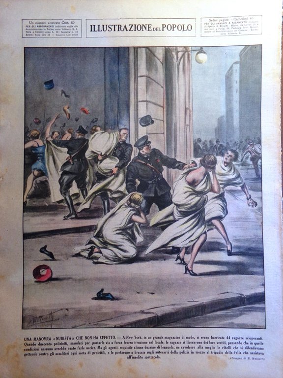 Illustrazione del Popolo 4 Aprile 1937 Bombe Cordova Pace Adriatica …