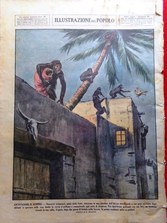 Illustrazione del Popolo 4 Gennaio 1936 Foreign Office Venable Carri …