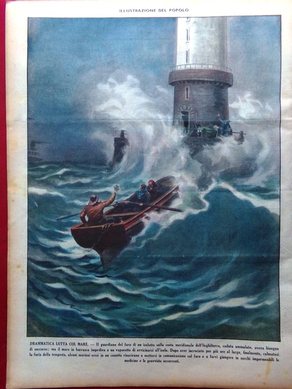 Illustrazione del Popolo 4 Giugno 1939 Squalus Sigfrido Aimone Aosta … | Immagine Gallery 3