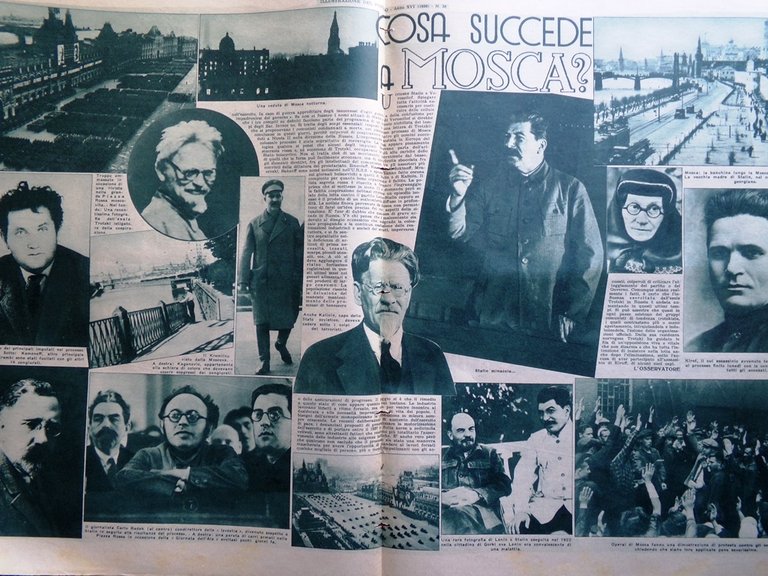 Illustrazione del Popolo 5 Settembre 1936 Spagna Primati Volo Mosca …