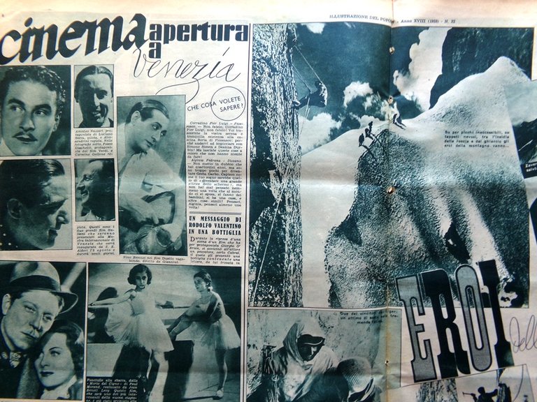 Illustrazione del Popolo 7 Agosto 1938 Scalata Eiger Gino Bartali … | Immagine Gallery 4