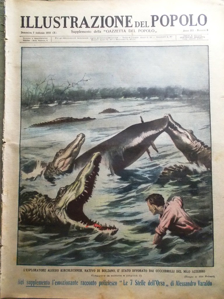 Illustrazione del Popolo 7 Febbraio 1932 Giocattoli Cinesi Valentino Washington