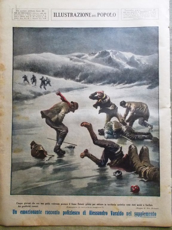 Illustrazione del Popolo 7 Febbraio 1932 Giocattoli Cinesi Valentino Washington