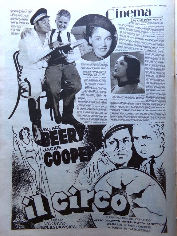 Illustrazione del Popolo 7 Marzo 1936 Amba Aradam Spagna Rossa …