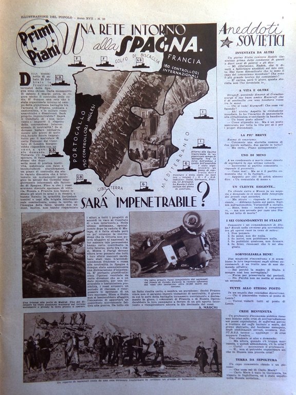 Illustrazione del Popolo 7 Marzo 1937 Briganti in Etiopia Impero …