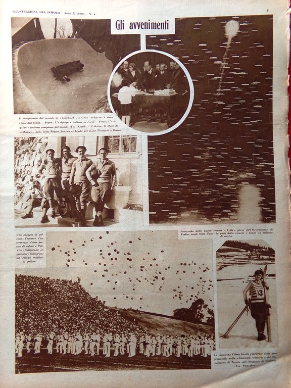 Illustrazione del Popolo 9 Febbraio 1930 Ferrucci Menjou Suss Architettura …