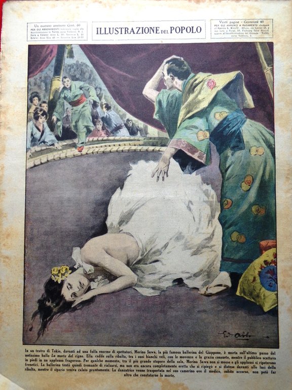 Illustrazione del Popolo 9 Luglio 1933 Carnera Campione Sawa Morino …