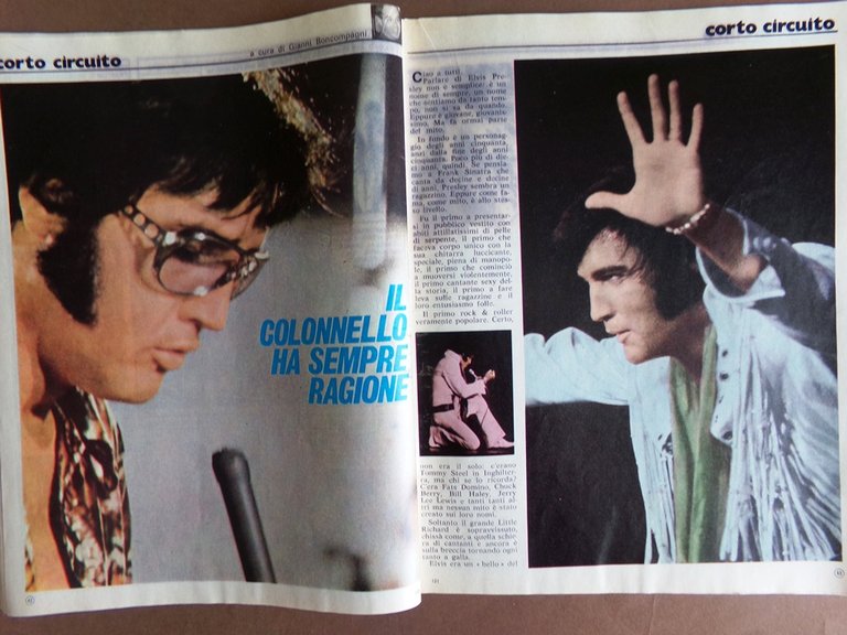 Intrepido del 5 Ottobre 1972 Elvis Presley Bongiorno Carnera Jerry … | Immagine Gallery 2