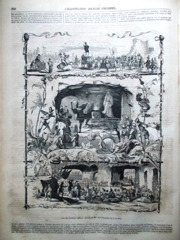 L'Illustration Journal Universel 29 Juin 1844 Taglioni Étuves Néron Armes …