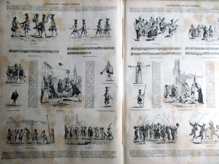 L'Illustration Journal Universel 8 Juin 1844 Fête-Dieu à l'Aix Nicolas …
