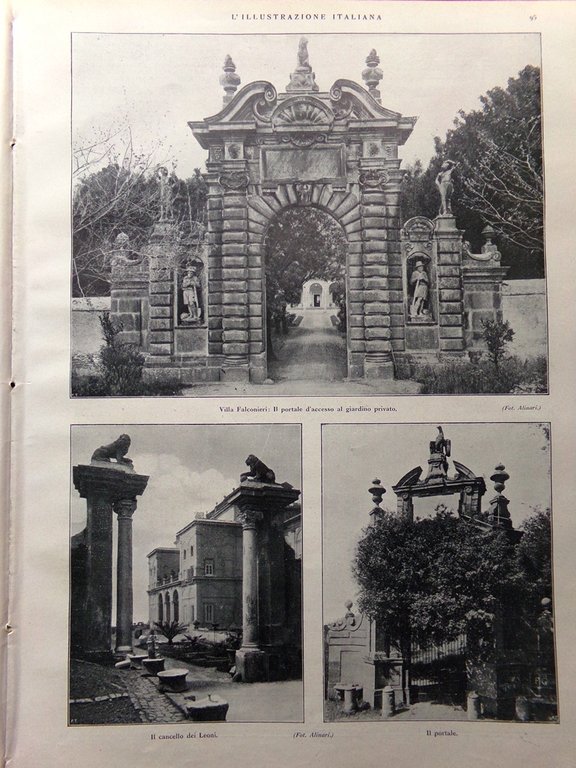 L'Illustrazione Italiana 1 Febbraio 1925 Falconieri Campobasso Museo di Pistoia | Immagine Gallery 3