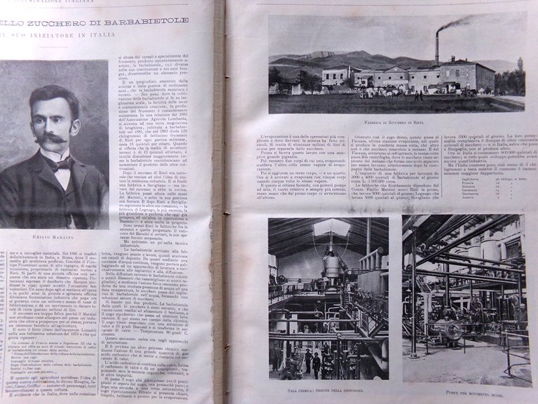 L'Illustrazione Italiana 1 Gennaio 1899 Canea Industria Zucchero Palazzo Ducale