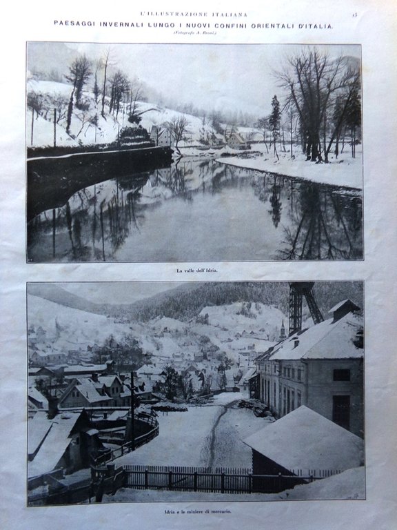 L'Illustrazione Italiana 1 Gennaio 1922 Idria Umberto Irlanda Asilo Berrini … | Immagine Gallery 3