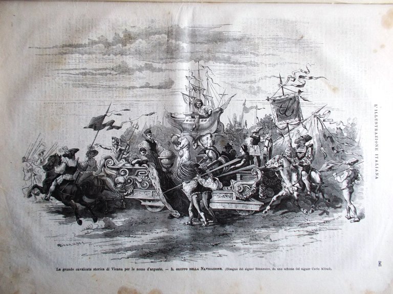 L'Illustrazione Italiana 1 Giugno 1879 Cantù Libro Duilio Lucera Vienna …