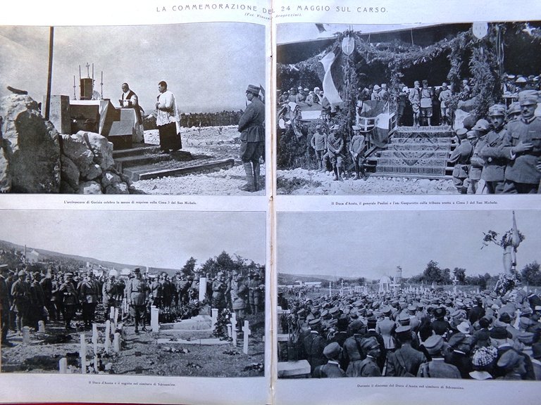 L'Illustrazione Italiana 1 Giugno 1919 Fiume Boemia Carso Buenos Aires …