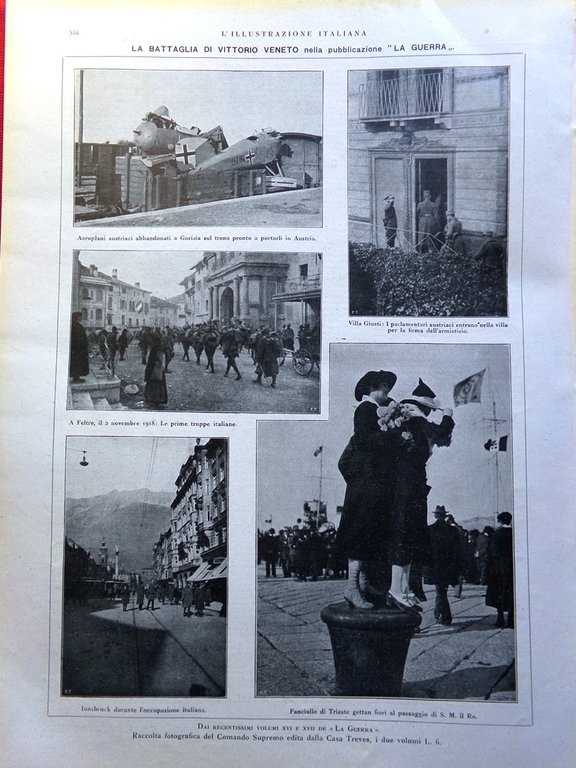 L'Illustrazione Italiana 1 Giugno 1919 Fiume Boemia Carso Buenos Aires …
